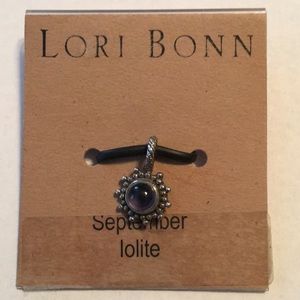 NEW Lori Bonn September Lolite Love Tokens Pendant